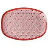 Rice Melamine Rechthoekig Bord - Pink Snoopy Rice Melamine Rechthoekig Bord - Pink Snoopy