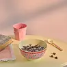 Rice Melamine Kom - Medium - Pink Snoopy Rice Melamine Kom - Medium - Pink Snoopy