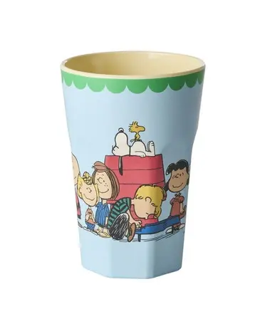 Rice Melamine Beker - Large - Soft Blue Snoopy Rice Melamine Beker - Large - Soft Blue Snoopy