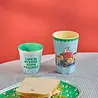 Rice Melamine Beker - Large - Soft Blue Snoopy Rice Melamine Beker - Large - Soft Blue Snoopy