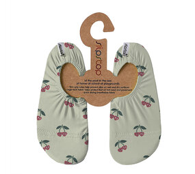 SlipStop Waterschoentjes Cherry Green