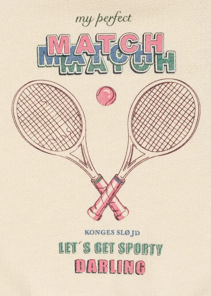 Konges Slojd Sweat Shirt Loupy Lou Buttercream Konges Slojd Sweat Shirt Loupy Lou Buttercream