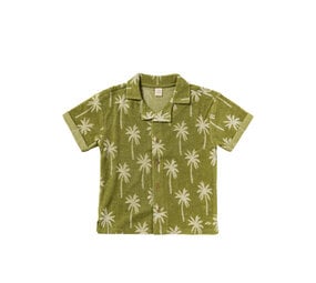 Salted Stories Shirt Beach Palms Iguana