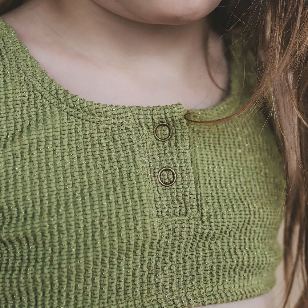 Salted Stories Bikini Glitter Crinkle Iguana