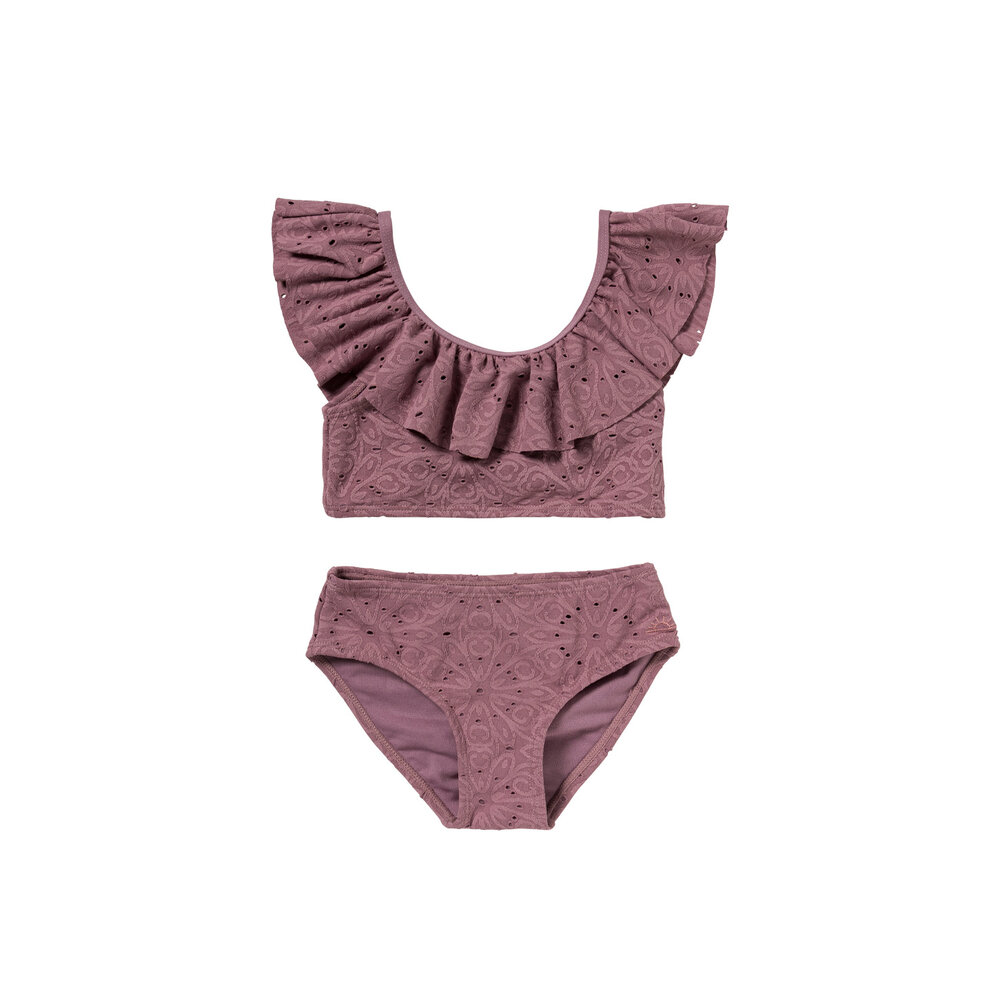 Salted Stories Bikini Broderie Dusky Orchid