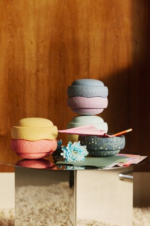 Stapelstein Water Lily Special Original Mini Rainbow Pastel