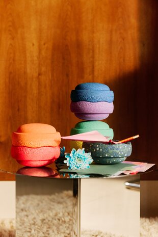 Stapelstein Water Lily Special Original Mini Rainbow Classic