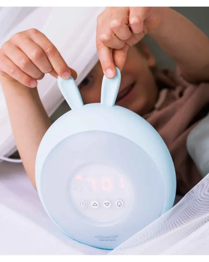 Wekker Rabbit Wake Up Alarm Blue