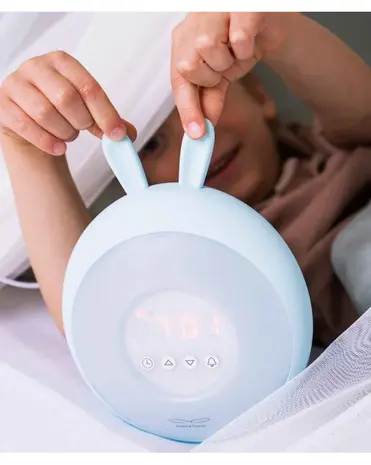 Wekker Rabbit Wake Up Alarm Blue
