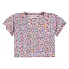 Stains & Stories Shirt Short Sleeve Flower Blush