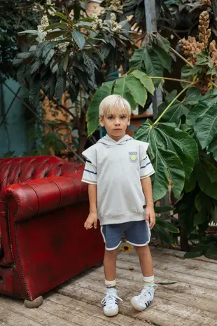 Stains & Stories Shirt Short Sleeve Off-White