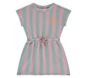 Stains & Stories Jurk Short Sleeve Mint