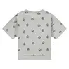 Stains & Stories Shirt Short Sleeve Light Grey Melange