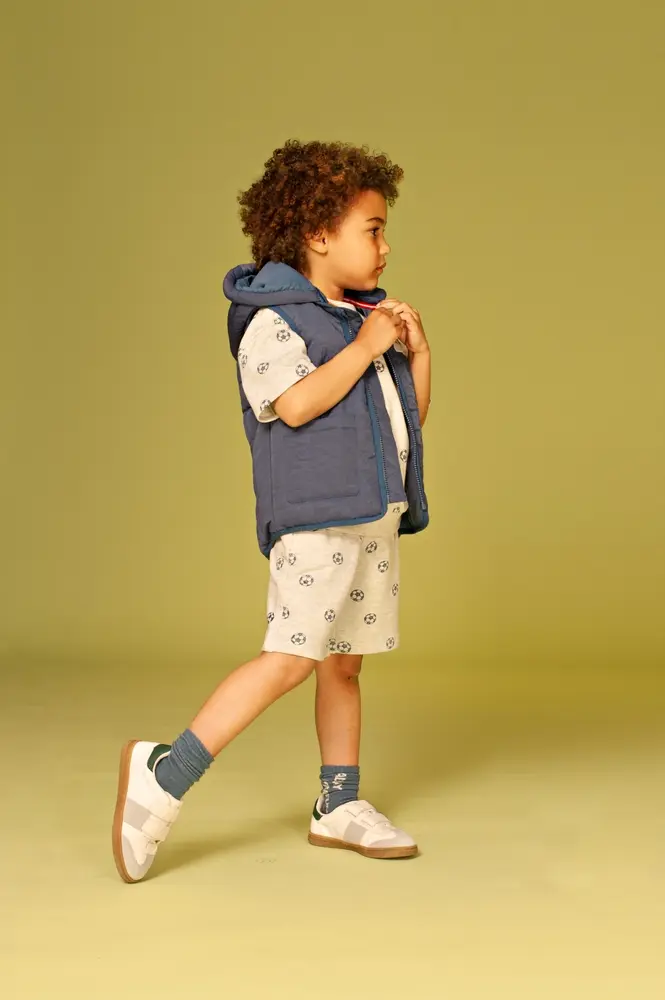 Stains & Stories Shirt Short Sleeve Light Grey Melange