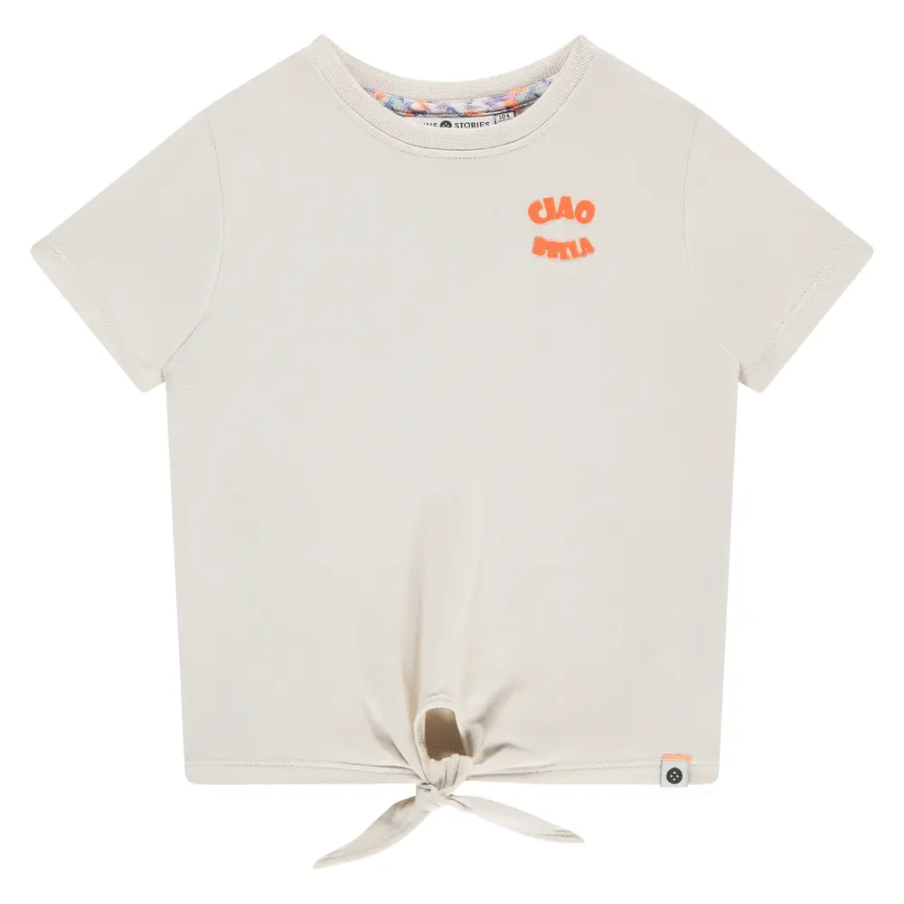 Stains & Stories Shirt Short Sleeve Ivory