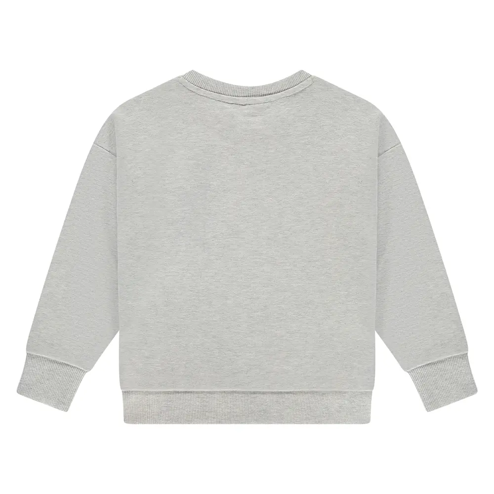 Stains & Stories Shirt Longsleeve Light Grey Melange