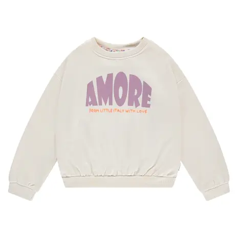 Stains & Stories Sweat Shirt Ivory