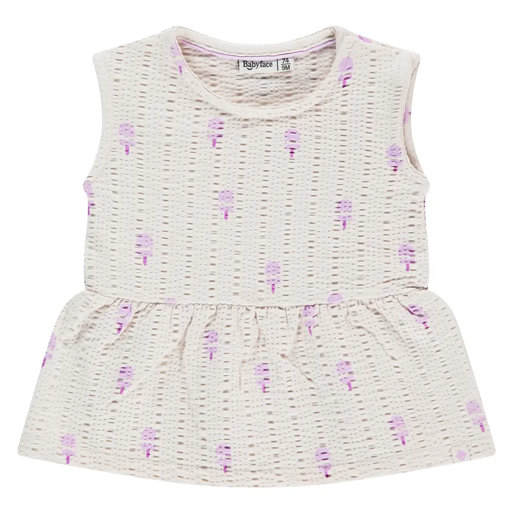 Babyface Shirt Sleeveless Ivory