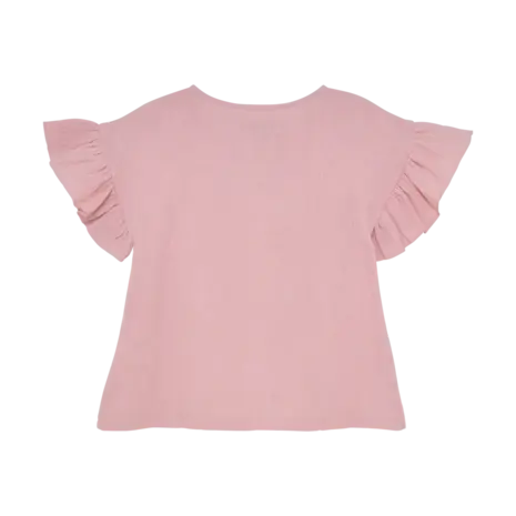 HUTTEliHUT Blouse SS Muslin Pale Mauve