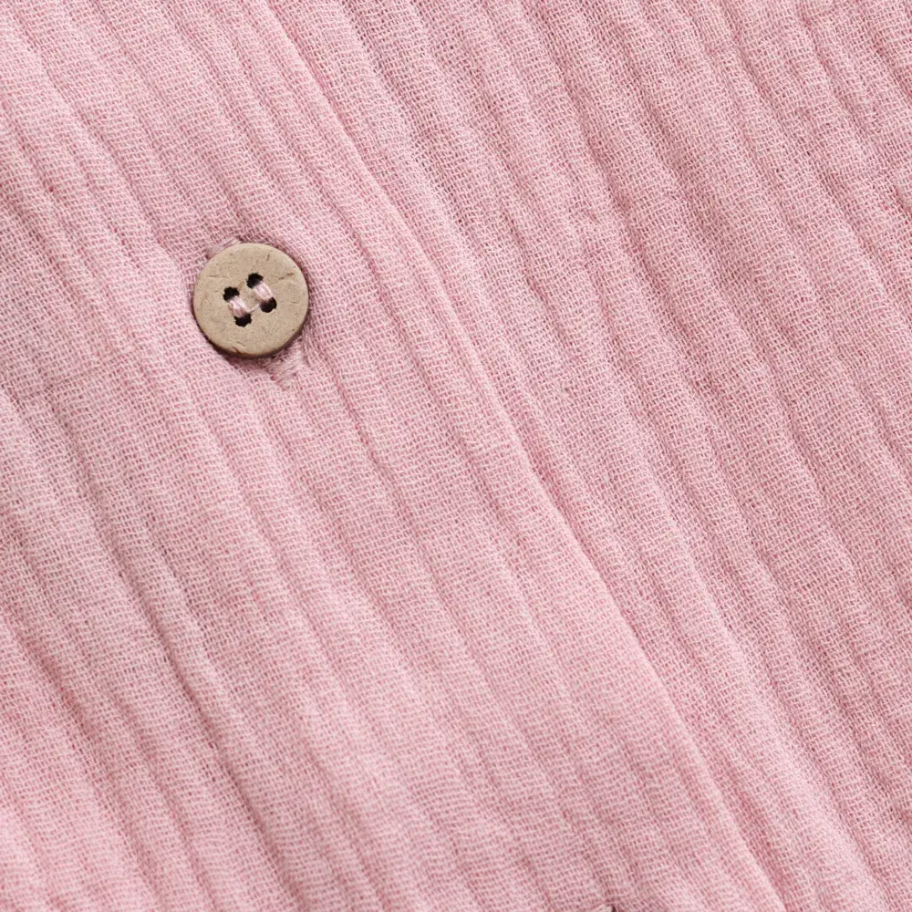 HUTTEliHUT Blouse SS Muslin Pale Mauve