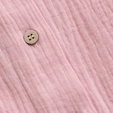 HUTTEliHUT Blouse SS Muslin Pale Mauve