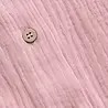 HUTTEliHUT Blouse SS Muslin Pale Mauve