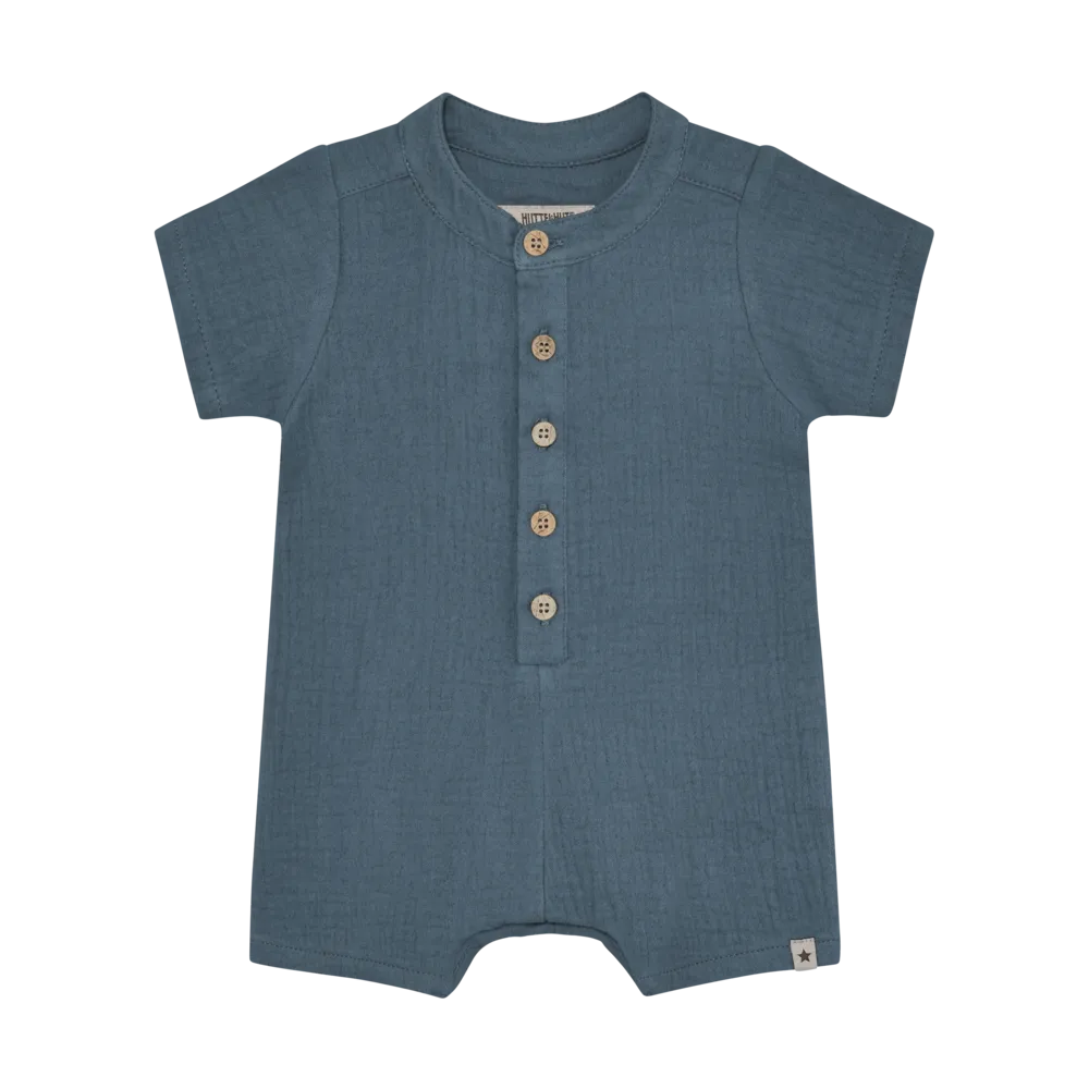 Playsuit SS Muslin Bering Sea afbeelding