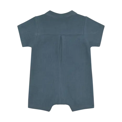 HUTTEliHUT Playsuit SS Muslin Bering Sea
