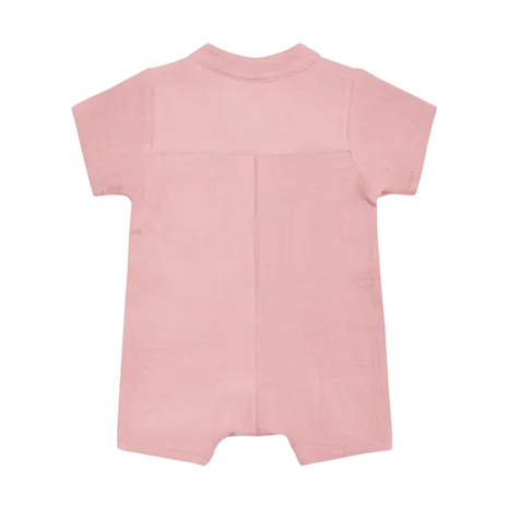 HUTTEliHUT Playsuit SS Muslin Pale Mauve