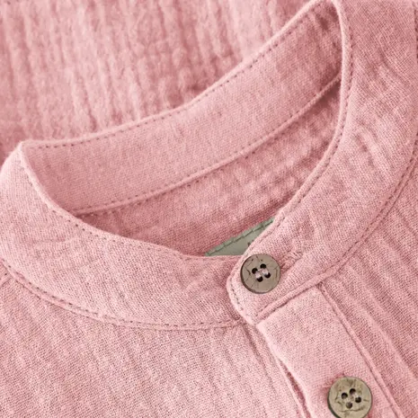 HUTTEliHUT Playsuit SS Muslin Pale Mauve