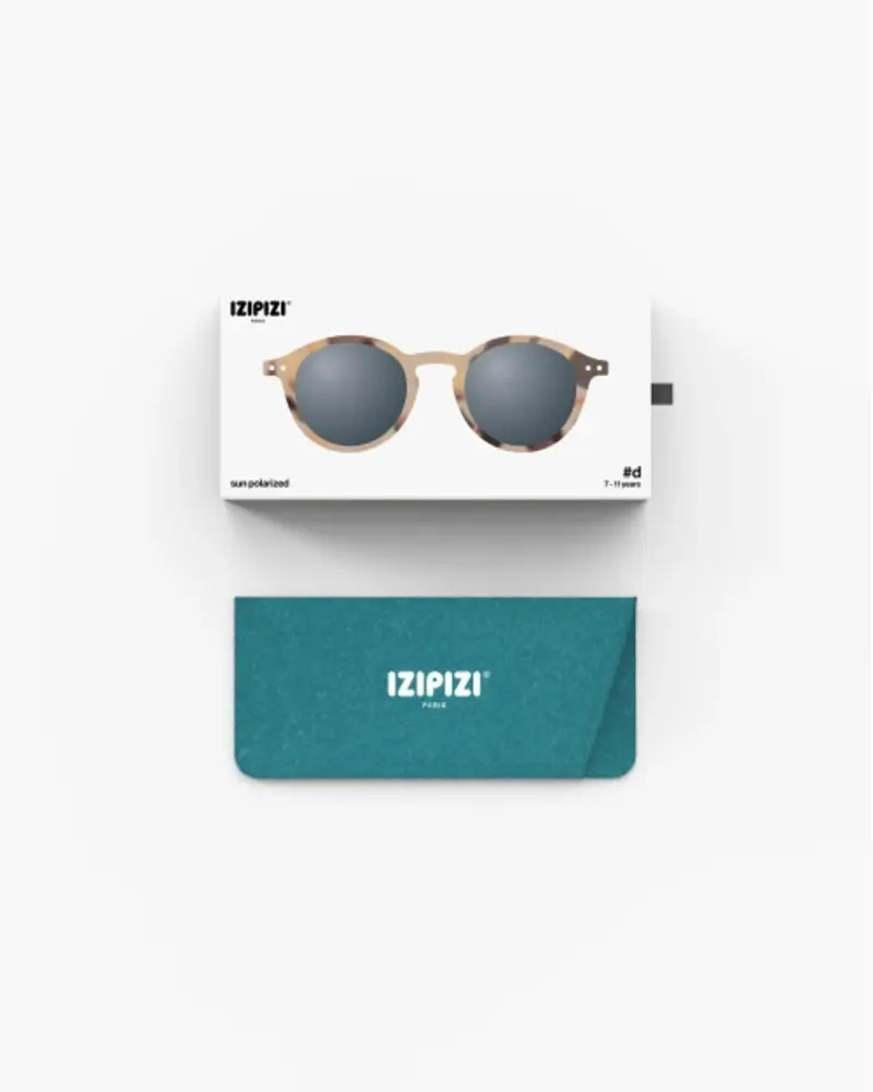 IZIPIZI Zonnebril Child #D Light Tortoise 7-11Y