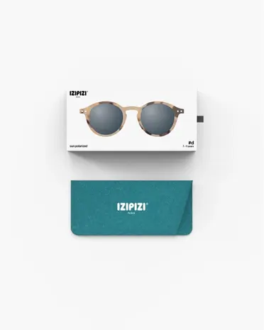IZIPIZI Zonnebril Child #D Light Tortoise 7-11Y