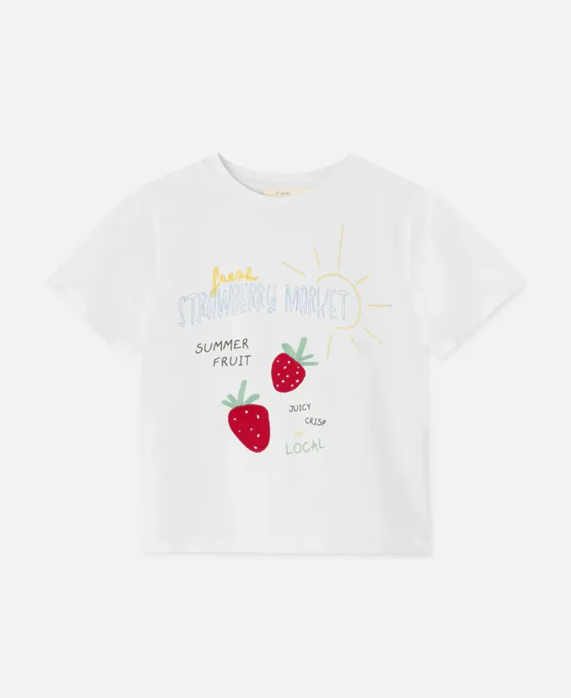 Fliink Shirt Sommer Strawberry