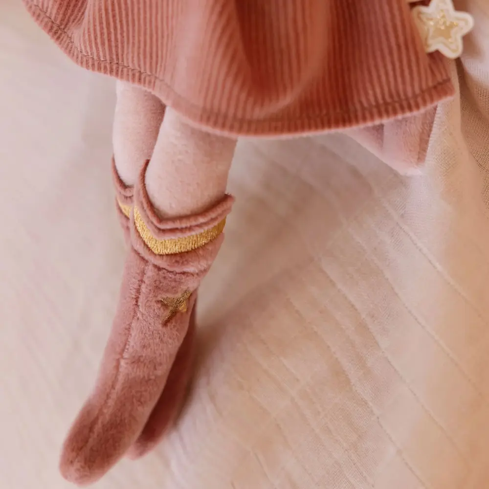 Little Dutch Knuffelpop Super Hero Rosa