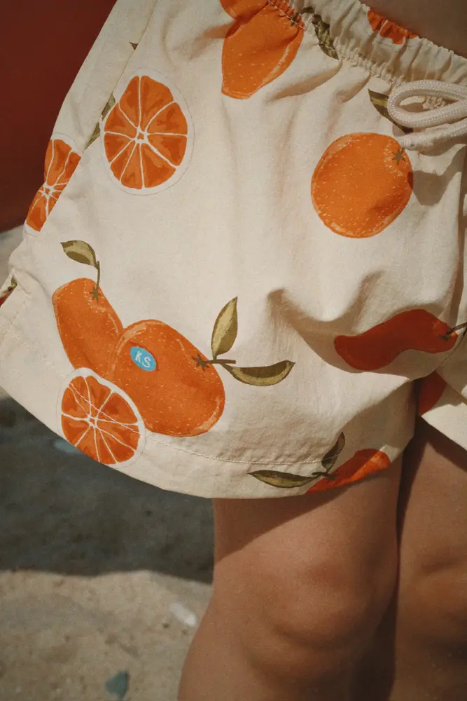 Konges Slojd Zwembroek Pomio Arancia Blu