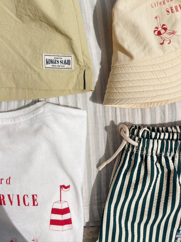 Konges Slojd Bucket Hat Pomio Banana Crepe