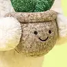 Jellycat Cream Bunny with Plant