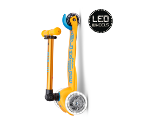 Micro Step Mini Deluxe inklapbaar LED abrikoos - Limited Edition