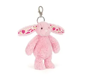 Jellycat Blushkin Blossom Bunny Bag Charm