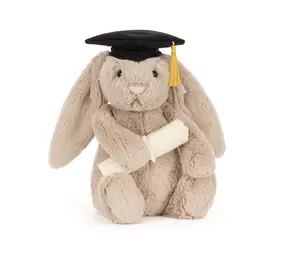 Jellycat Bashful Bunny Graduation Outfit