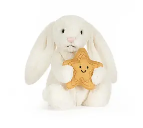 Jellycat Cream Bunny with Star