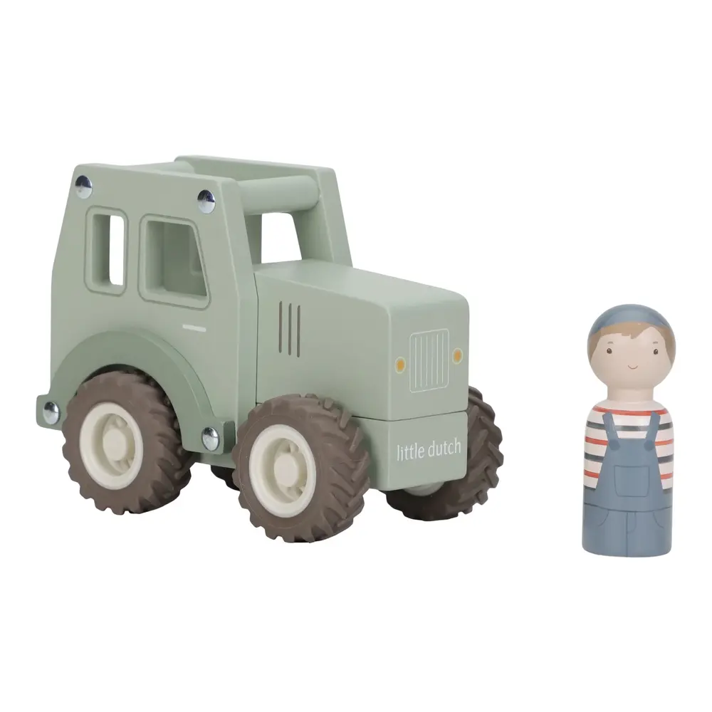 Little Dutch Houten Tractor