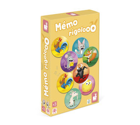 Janod Spel Memo Rigolooo