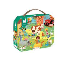 Janod Puzzel Op De Boerderij