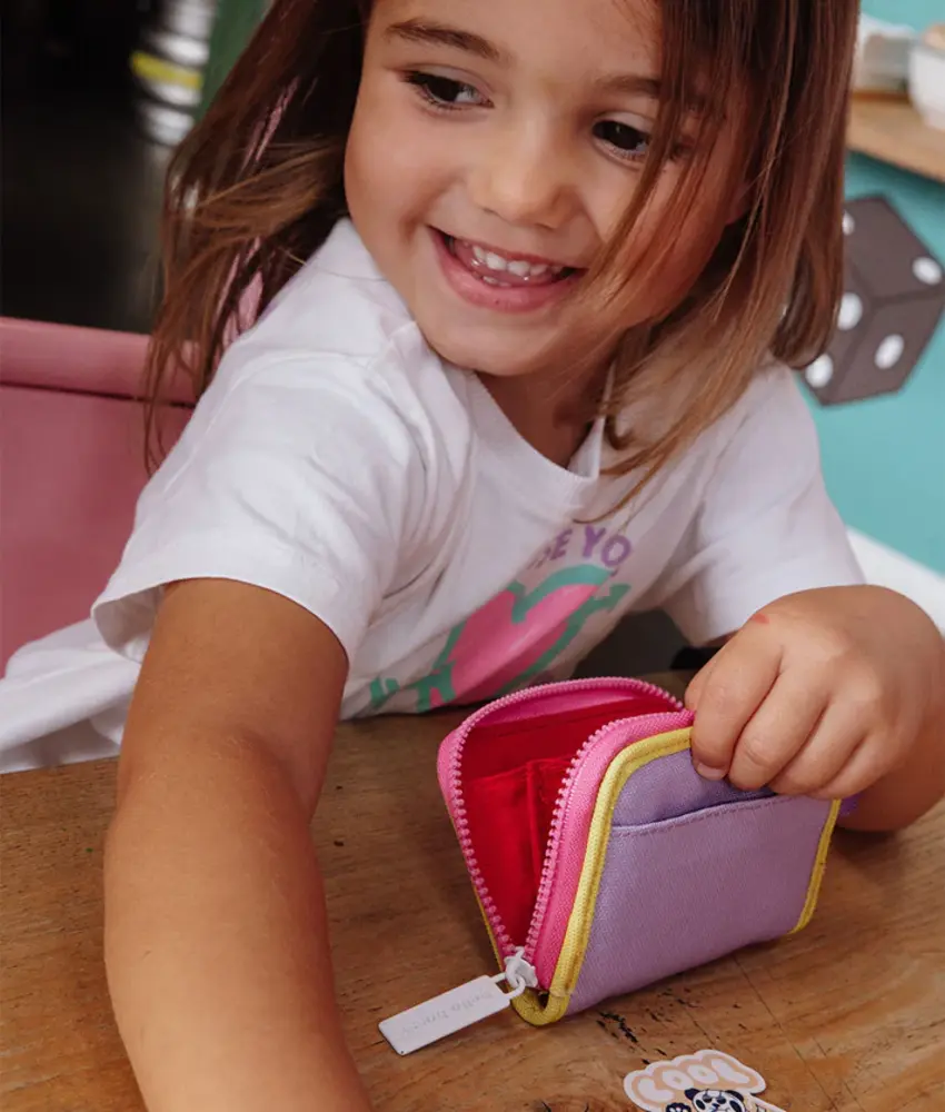 Hello Hossy Portemonnee Mini Mauve