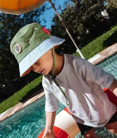 Hello Hossy Bucket Hat Mini Leaf