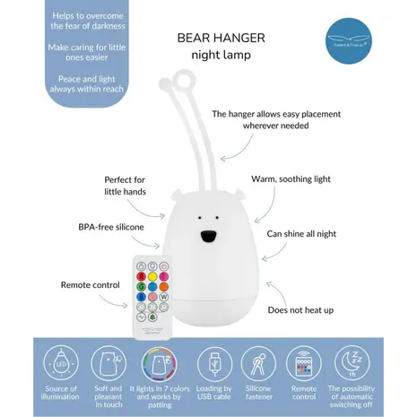 Nachtlamp Hanger Bear