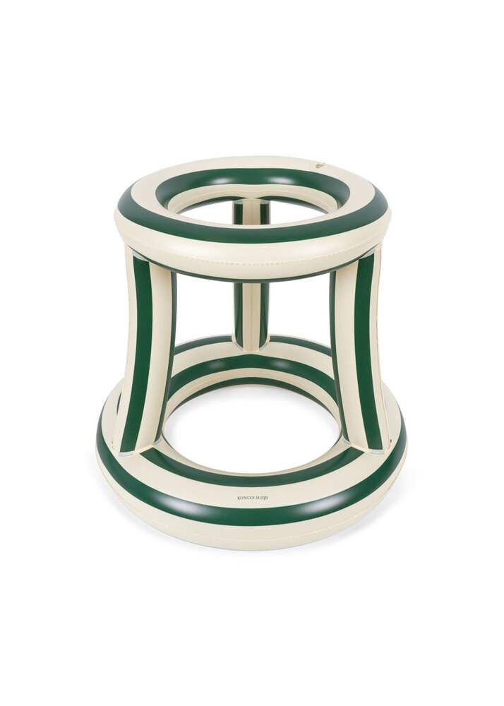 Konges Slojd Opblaasbare Basketbalring Green Stripe
