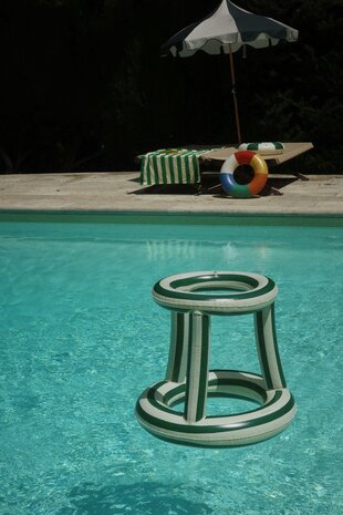 Konges Slojd Opblaasbare Basketbalring Green Stripe