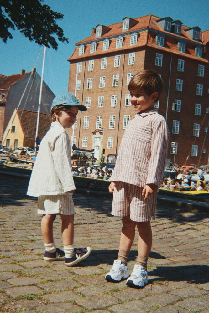 Konges Slojd Short Ely Red Stripe